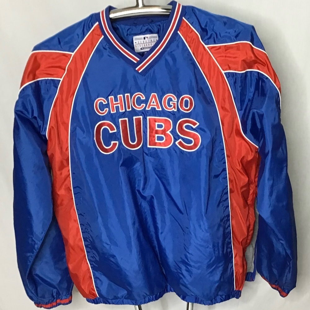 Chicago Cubs (MLB) Vintage By‎ Genuine Merchandise Jersey Red & Blue Size XL